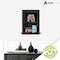 Adiroffice Solid Hardwood Recessed Bathroom Wall Cabinet with Shelf in Black ADI515-01-BLK-MK - alternate 5